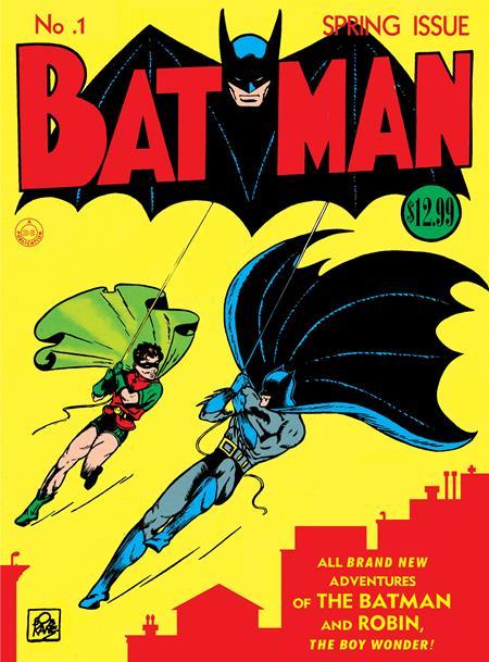 BATMAN (1940) #1 FACSIMILE EDITION CVR B BOB KANE FOIL VAR