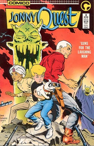 Jonny Quest 1986 #3 Direct ed. - back issue - $8.00
