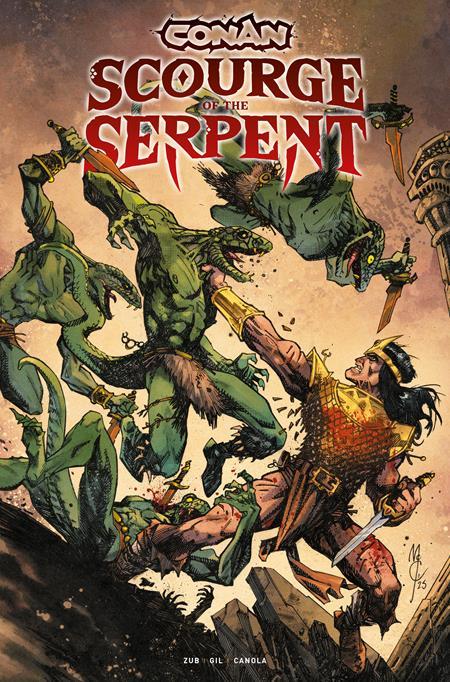CONAN THE BARBARIAN SCOURGE OF THE SERPENT #1 CVR B JOHN MCCREA VAR (OF 4)