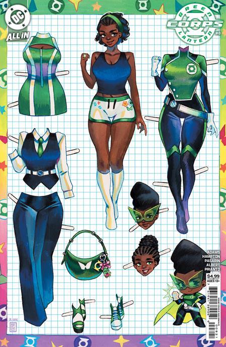 GREEN LANTERN CORPS #8 CVR B RIAN GONZALES CARD STOCK VAR (STARBREAKER SUPREMACY)