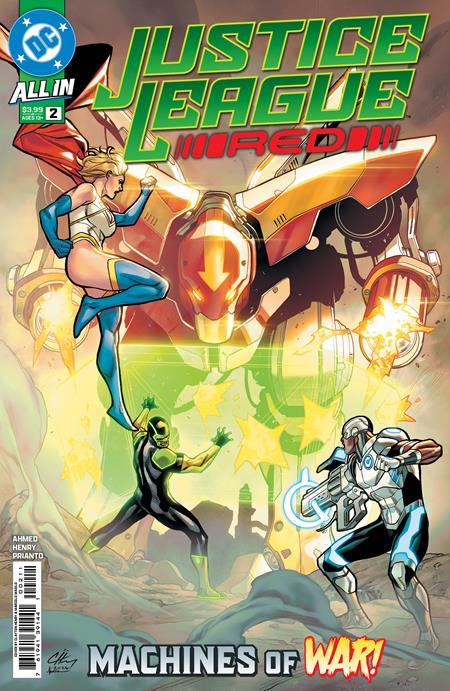 JUSTICE LEAGUE RED #2 CVR A CLAYTON HENRY (OF 6)