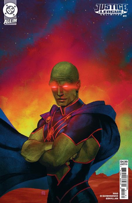 JUSTICE LEAGUE UNLIMITED #11 CVR C KEVIN WADA CARD STOCK VAR