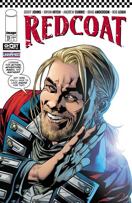 REDCOAT #15 CVR A BRYAN HITCH & BRAD ANDERSON WRAPAROUND