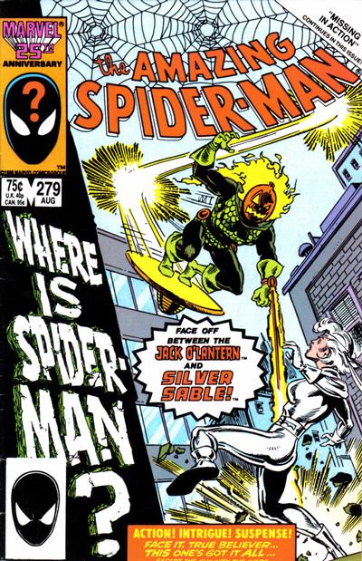 The Amazing Spider-Man 1963 #279 Direct ed. - back issue - $5.00