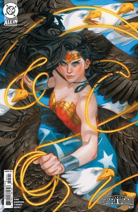 WONDER WOMAN #25 CVR H INC 1:25 TRAN NGUYEN CARD STOCK VAR