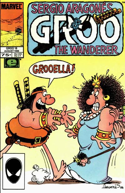 Sergio Aragonés Groo the Wanderer 1985 #18 Direct ed. - back issue - $3.00