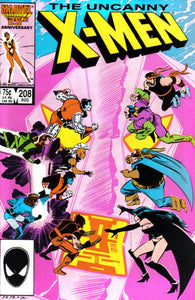 The Uncanny X-Men 1981 #208 Direct ed. - back issue - $5.00