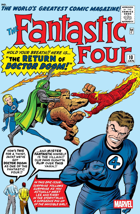 FANTASTIC FOUR #10 FACSIMILE EDITION FOIL VAR CVR B