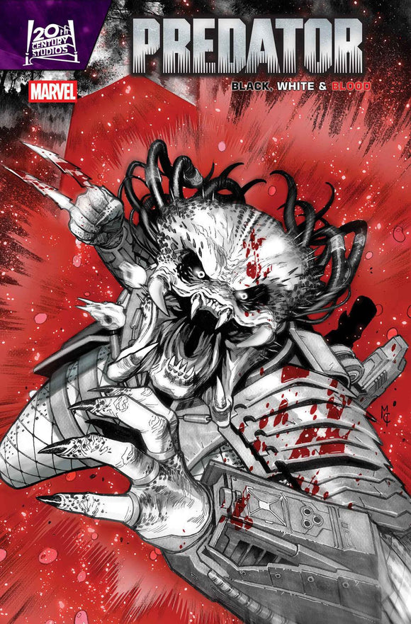 PREDATOR BLACK WHITE AND BLOOD #3 CVR A