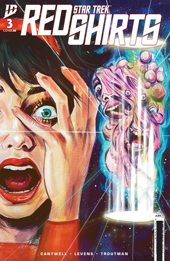 STAR TREK RED SHIRTS #3 VAR RI 10 VILCHEZ CVR C 1:10 INCV