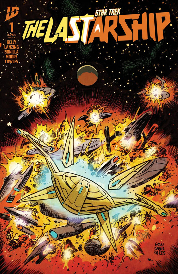STAR TREK THE LAST STARSHIP #1 COVER A FRANCAVILLA CVR A
