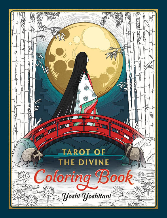 TAROT OF THE DIVINE COLORING BOOK