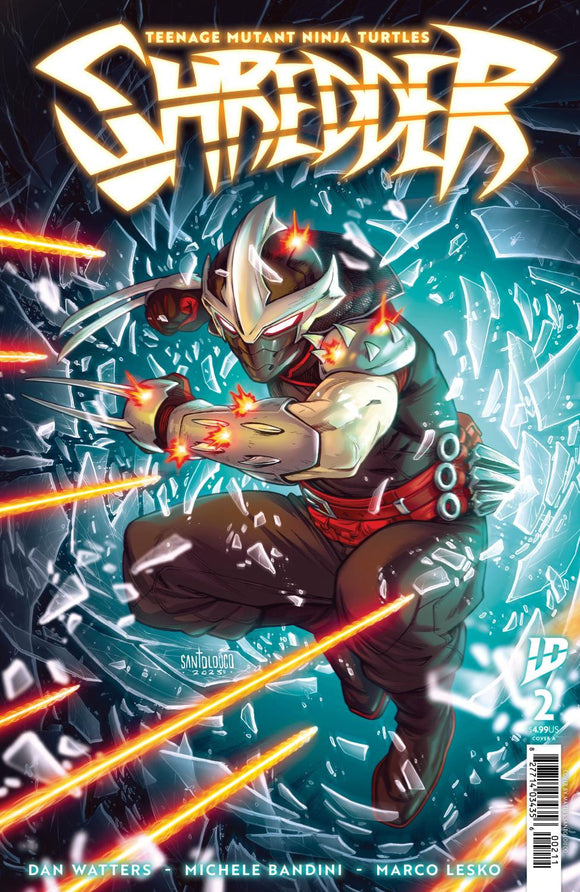 TEENAGE MUTANT NINJA TURTLES SHREDDER #2 COVER A SANTOLOUCO CVR A