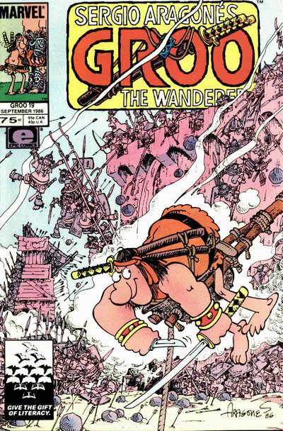 Sergio Aragonés Groo the Wanderer 1985 #19 Direct ed. - back issue - $3.00