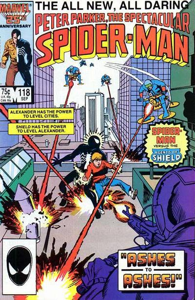 The Spectacular Spider-Man 1976 #118 Direct ed. - back issue - $4.00