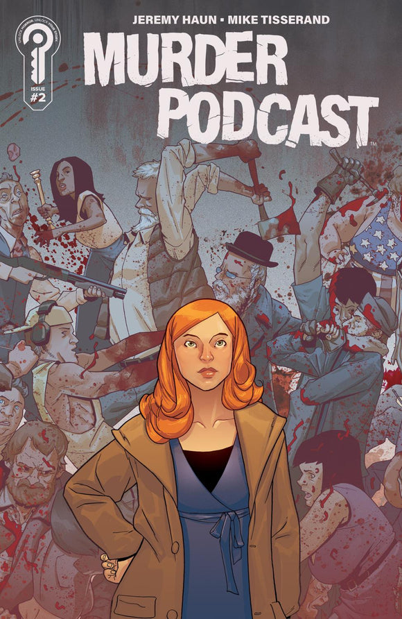 MURDER PODCAST #2 CONNECTED COVER B MIKE TISSERAND CVR B