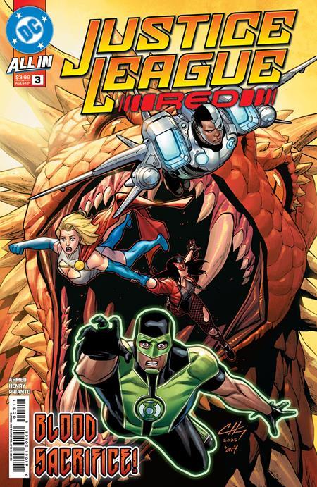 JUSTICE LEAGUE RED #3 CVR A CLAYTON HENRY (OF 6)