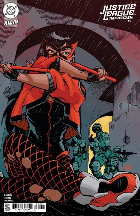 JUSTICE LEAGUE RED #3 CVR C CULLY HAMNER CARD STOCK VAR (OF 6)