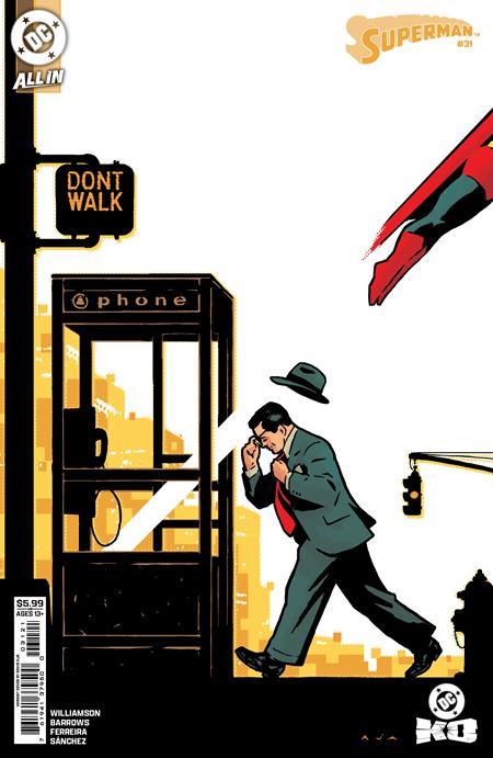 SUPERMAN #31 CVR B DAVID AJA CARD STOCK VAR (DC K.O.)