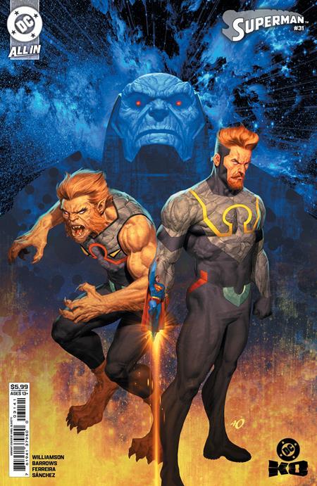 SUPERMAN #31 CVR D ARIEL OLIVETTI CARD STOCK VAR (DC K.O.)