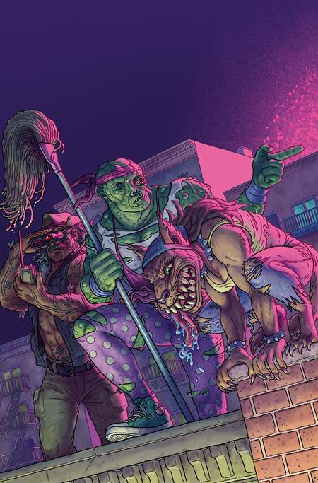 TOXIC CRUSADERS #2 CVR C TRISTAN WRIGHT WITH EXCLUSIVE TRADING CARD BY MATT BORS VAR (OF 5)