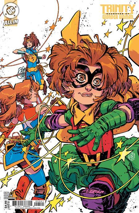 TRINITY DAUGHTER OF WONDER WOMAN #5 CVR D JORGE CORONA CARD STOCK VAR (OF 6)