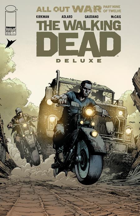 WALKING DEAD DELUXE #123 CVR A DAVID FINCH & DAVE MCCAIG