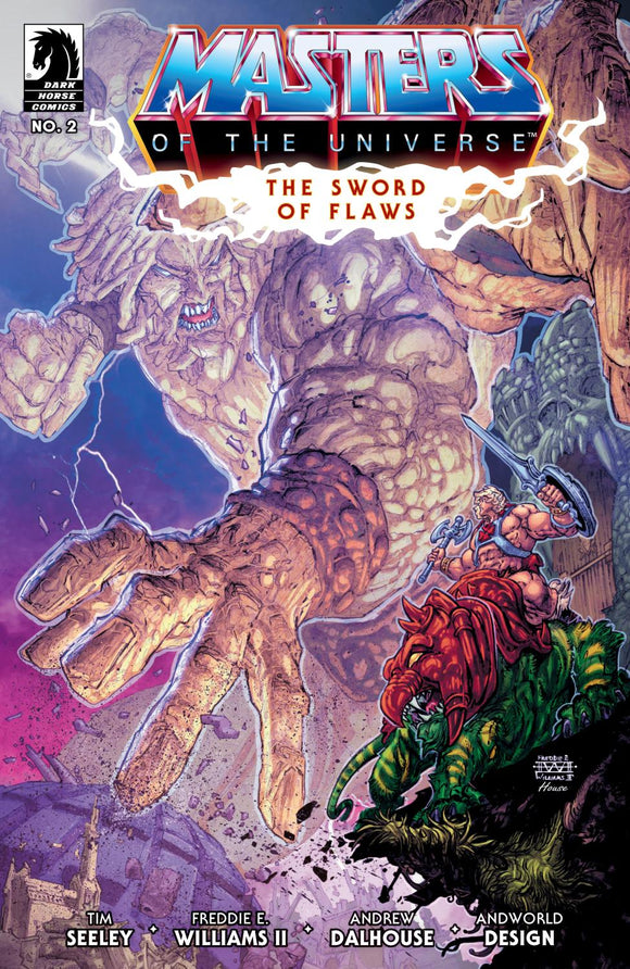 HE-MAN AND THE MASTERS OF THE UNIVERSE #2 THE SWORD OF FLAWS PART 2 CVR A FREDDIE E WILLIAMS II