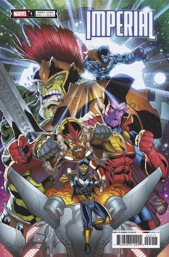 IMPERIAL #4 LOGAN LUBERA VAR 1:25 INCV