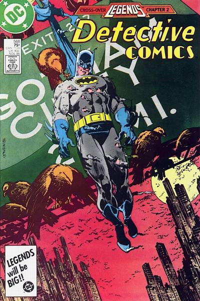 Detective Comics 1937 #568 Direct ed. - back issue - $4.00