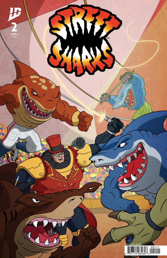 STREET SHARKS #2 COVER A MURPHY CVR A