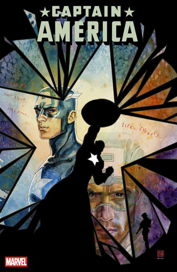 CAPTAIN AMERICA #5 DAVID MACK VAR CVR F