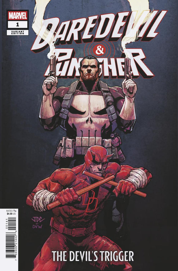 DAREDEVIL PUNISHER THE DEVILS TRIGGER #1 JOSHUA CASSARA VAR CVR D