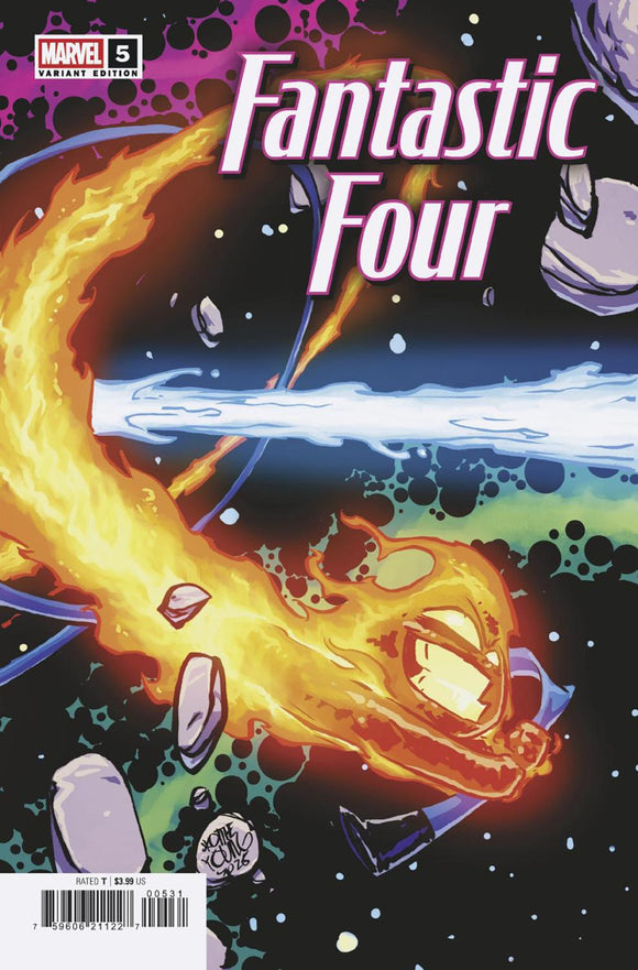 FANTASTIC FOUR #5 SKOTTIE YOUNG 5-PART CONNECTING VAR CVR C