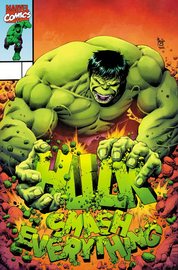 HULK SMASH EVERYTHING #1 PAULO SIQUEIRA VAR 1:25 INCV