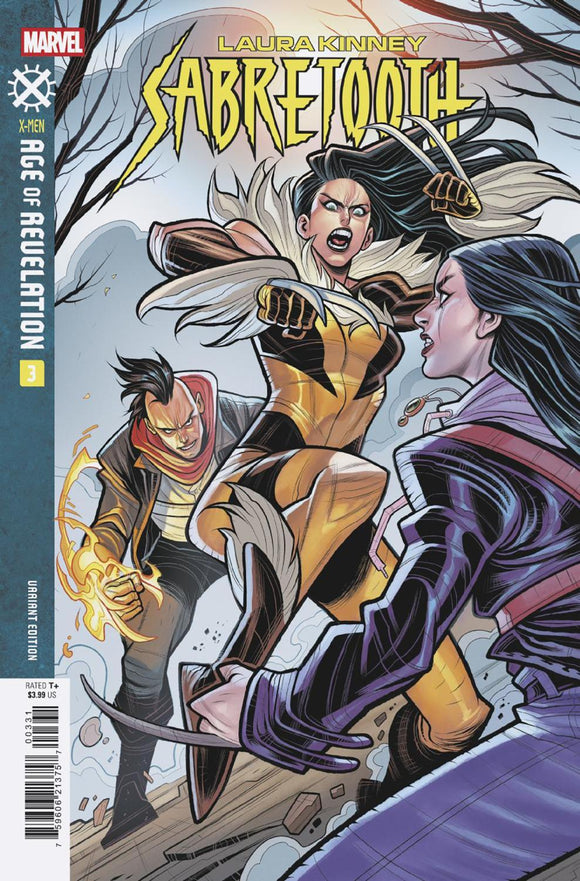 LAURA KINNEY SABRETOOTH #3 ELIZABETH TORQUE CVR AOR CVR C