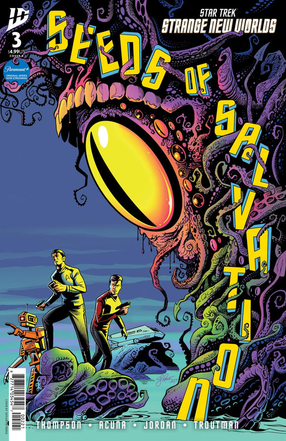 STAR TREK STRANGE NEW WORLDS--THE SEEDS OF SALVATION #3 VAR B PRICE CVR B