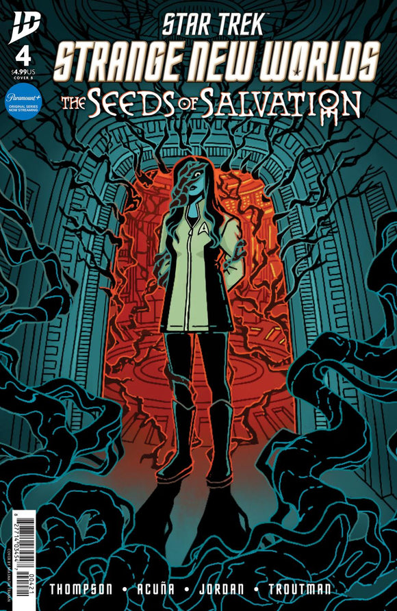 STAR TREK STRANGE NEW WORLDS--THE SEEDS OF SALVATION #4 VAR B TRAHAN CVR B
