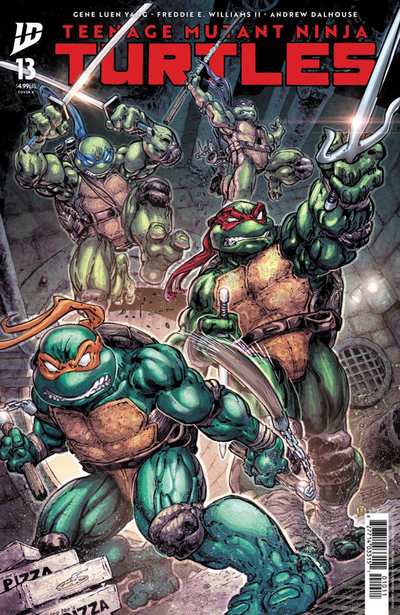 TEENAGE MUTANT NINJA TURTLES #13 COVER A WILLIAMS II CVR A