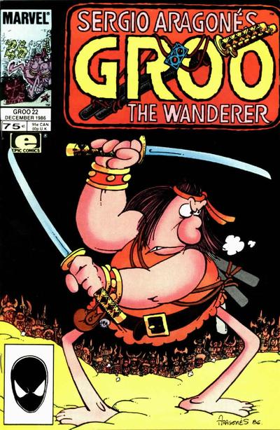 Sergio Aragonés Groo the Wanderer 1985 #22 Direct ed. - back issue - $3.00