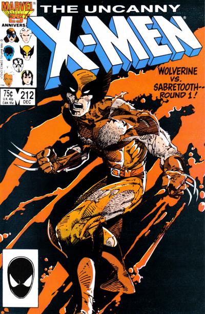 The Uncanny X-Men 1981 #212 Direct ed. - back issue - $7.00
