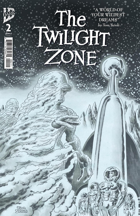 THE TWILIGHT ZONE #2 COVER A SCIOLI CVR A