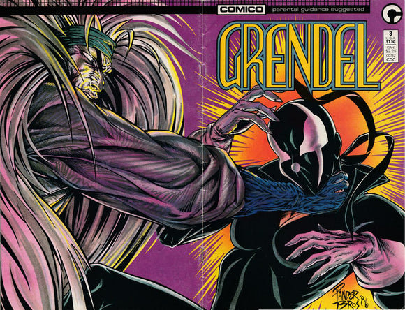 Grendel 1986 #3 Direct ed. - back issue - $5.00