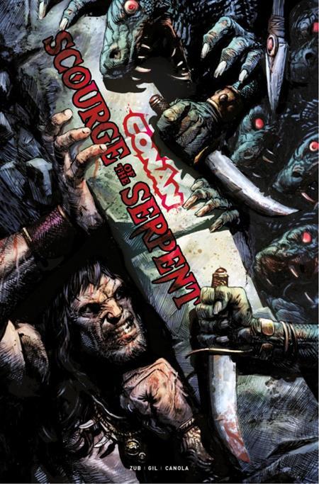 CONAN THE BARBARIAN SCOURGE OF THE SERPENT #3 CVR A GERARDO ZAFFINO VAR (OF 4)