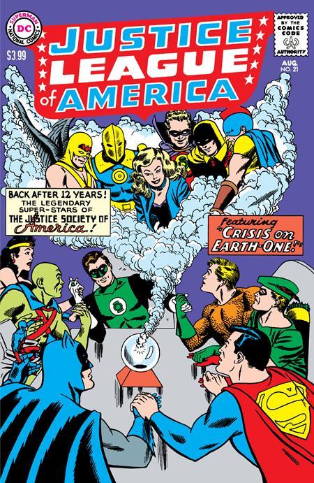 JUSTICE LEAGUE OF AMERICA #21 FACSIMILE EDITION CVR A MIKE SEKOWSKY