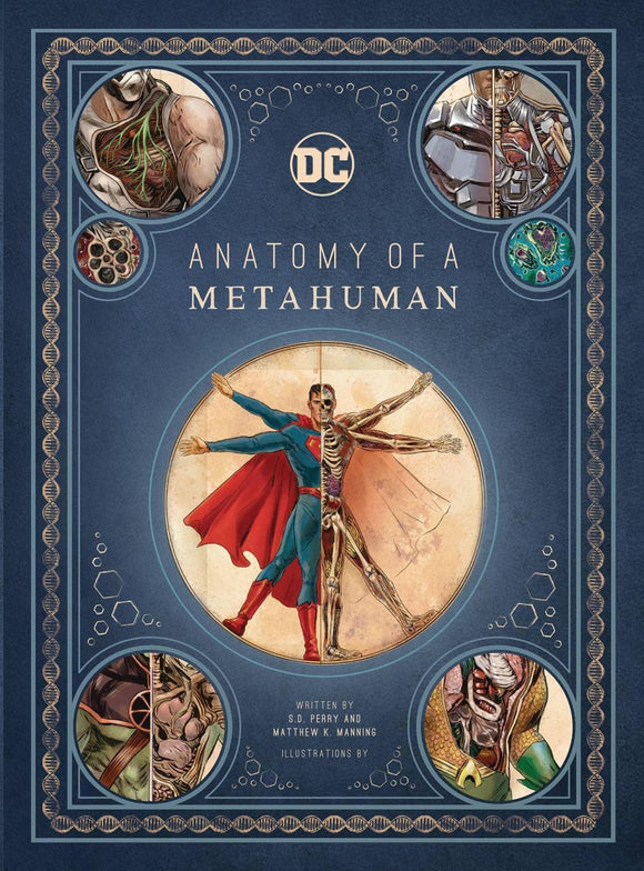 DC COMICS ANATOMY OF METAHUMAN HC (2025 Printing)