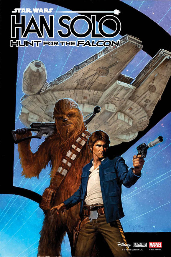 STAR WARS HAN SOLO - HUNT FOR THE FALCON #4 EM GIST VAR CVR C