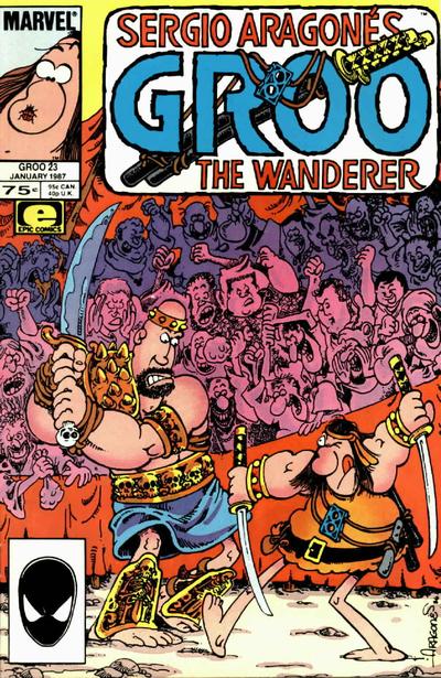 Sergio Aragonés Groo the Wanderer 1985 #23 Direct ed. - back issue - $3.00