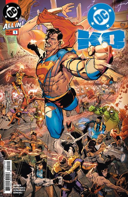 DC KO #1 SECOND PRINTING CVR A JAVI FERNANDEZ OF 5