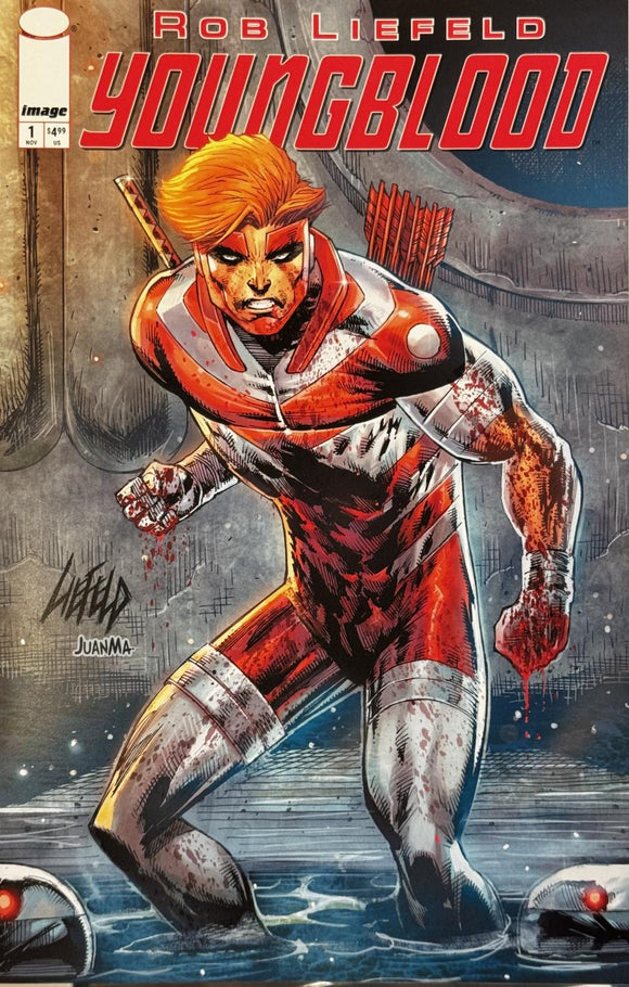 YOUNGBLOOD #1 (2025) NYCC 2025 EXCLUSIVE ROB LIEFELD VAR